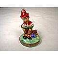 Limoges Hand-painted Pinocchio Keepsake Box