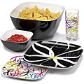 Zak! Floral Splash 17-piece Dinnerware Set