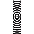 Black Diamond Target Skateboard Grip Tape