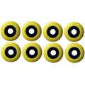 72mm 80a Yellow Inline Wheels