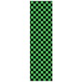 Black Diamond Green Checkers Skateboard Grip Tape