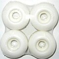 Dura Rollers 50 mm White Skateboard Wheels
