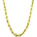 10k Yellow Gold 18-inch Rope Chain