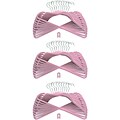 Deluxe 30-piece Flocked Clothes Hanger Set