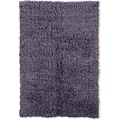 Super Heavy 2000-gram Slate Wool Flokati Rug (2' x 5')