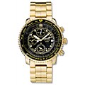 Seiko Men's Goldtone Steel Quartz Flight Watch
