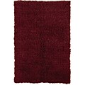 Super Heavy 2000-gram Burgundy Flokati Rug (6' x 9')