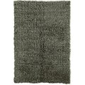 Super Heavy 2000-gram Olive Wool Flokati Rug (2' x 3')