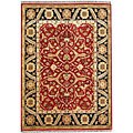 Hand-tufted Traditional Saba Area Wool Rug (5' x 8')