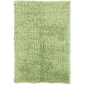 Handmade Lime Wool Flokati Rug (2' x 5')