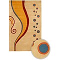 Hand-tufted Adara Wool Rug (7'9 x 10'6)