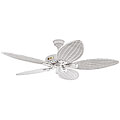 Hunter 54-inch Tropical White Textured Ceiling Fan