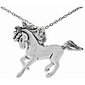 Sterling Silver Horse Necklace