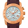 Swiss Legend Women's Diamond Rubber Strap Watch