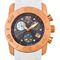 Swiss Legend Women's Diamond Rubber Strap Watch