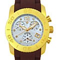 Swiss Legend Women's Diamond Rubber Strap Watch