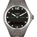 Tissot Men's Titanium Grey Dial Chronograph Watch
