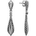 Scott Kay Jewelry Silver 1/8ct TDW Diamond Earrings