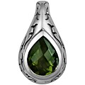 Scott Kay Sterling Silver Green Tourmaline Pendant