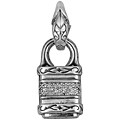 Scott Kay Sterling Silver 1/3ct TDW Diamond Lock Pendant (H, I1)