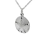 Sterling Silver Sand Dollar Necklace