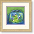 Anthony Morrow 'Fireflies in Jar' Framed Art Print