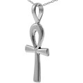 Sterling Silver Egyptian Ankh Necklace