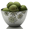 Asterfield Round Mother of Pearl Flower Bowl