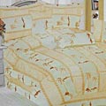 Ysela Palm Tree Print 7-piece Comforter Set