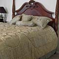 Ysela Sage Floral Stripe 7-piece Comforter Set