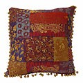Nisha Pom Pom Throw Pillow (Set of 2)
