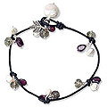 Leather Pearl 'Thai Magic' Bracelet (Thailand)