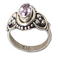 Amethyst 'Bird Song' Ring (Indonesia)