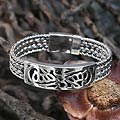 Sterling Silver 'Blooming Petal' Bracelet (Indonesia)