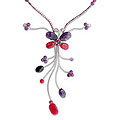 Amethyst 'Butterfly Grace' Choker (Thailand)