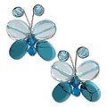 Topaz 'Exotic Butterfly' Earrings (Thailand)