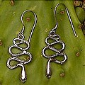 18k Goldplated 'Cobra Dance' Earrings (Indonesia)