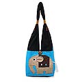 'Happy Elephant' Cotton Handbag (Thailand)