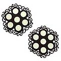 Set of 2 Lines of Light Candleholders (Thailand)
