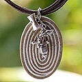 Ceramic 'Sand Garden' Necklace (Thailand)