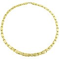 10k Yellow Gold Hugs and Kisses Necklace