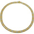 14k Tri-color Gold Stampato Necklace