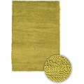 Handmade Majesta Collection Gold Rug (2'6 x 7'6)
