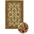 Hand-tufted Traditional Addiel Collection Rug (5' x 7'6)