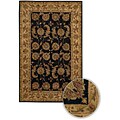 Hand-tufted Traditional Serena Collection Rug (5' x 7'6)