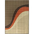 Indoor/ Outdoor Contemporary Faroh Rug (5'2 x 7'5)
