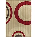 Indoor/ Outdoor Contemporary Faroh Rug (5'2 x 7'5)