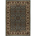 Machine-made Traditional Amber Collection Rug (7'9 x 10'6)