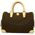 Rioni Signature Large Boston Handbag