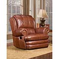 Willford Brandy Leather Swivel Rocker/ Recliner
